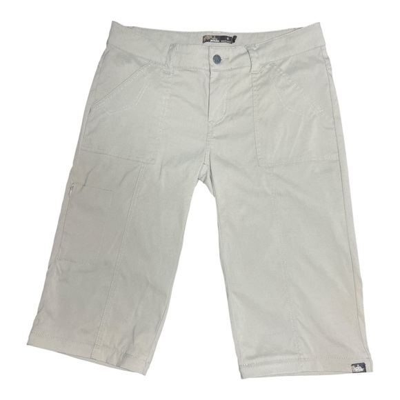 Prana Women’s Stone Cargo Shorts, size 8. - Picture 1 of 12